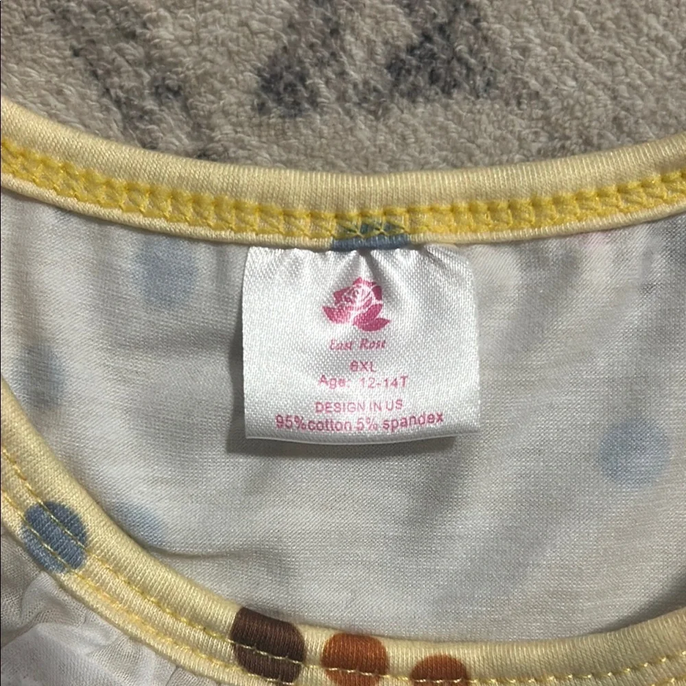 Floral Patchwork Kids Dress
